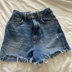 asos denim shorts